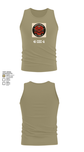 Tank Top, 41 CEC-A, , Teamtime, Team time, sublimation, custom sports apparel, team uniforms, spirit wear, spiritwear, sports uniforms, custom shirts, team store, custom team store, fundraiser sports, apparel fundraiser