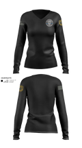 Robstown Police Department Narcotics Division Women's Long Sleeve V-neck Shirt - 60