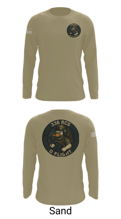 336 RCS D Flight 26202235 Long Sleeve Performance Shirt 86