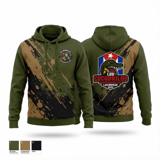 Hoodie, Los Cocodrilos, Men's Lacrosse, Teamtime, Team time, sublimation, custom sports apparel, team uniforms, spirit wear, spiritwear, sports uniforms, custom shirts, team store, custom team store, fundraiser sports, apparel fundraiser