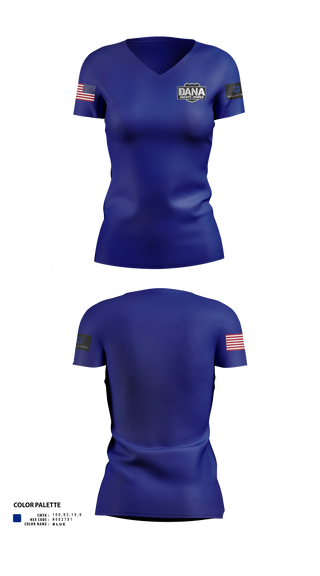 Womens Short Sleeve Vneck Shirt, Alabama SalesDana Safety Supply, Police, Teamtime, Team time, sublimation, custom sports apparel, team uniforms, spirit wear, spiritwear, sports uniforms, custom shirts, team store, custom team store, fundraiser sports, apparel fundraiser
