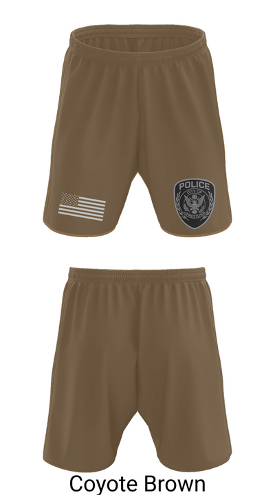 Jamestown Police 59981671 Athletic Shorts With Pockets - 9