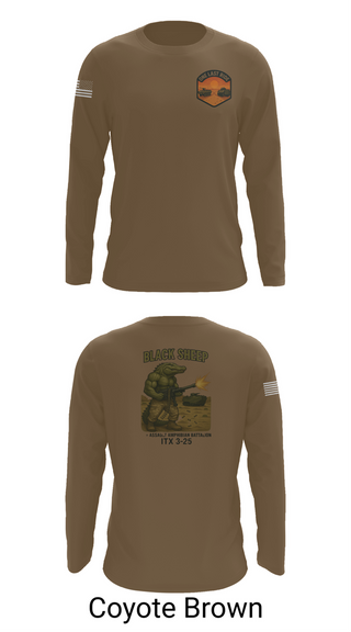 Long Sleeve Performance Shirt, 4th Assault Amphibian Battalion, Company B, , Teamtime, Team time, sublimation, custom sports apparel, team uniforms, spirit wear, spiritwear, sports uniforms, custom shirts, team store, custom team store, fundraiser sports, apparel fundraiser