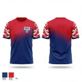 USA Softball of Kansas 51695691 Old School Cotton Feel Shirt - 1