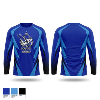 Long Sleeve Performance Shirt, Aces, Baseball, Teamtime, Team time, sublimation, custom sports apparel, team uniforms, spirit wear, spiritwear, sports uniforms, custom shirts, team store, custom team store, fundraiser sports, apparel fundraiser