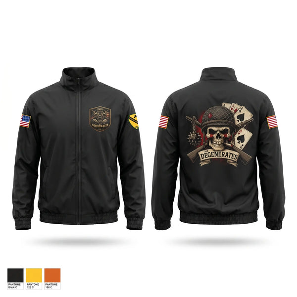 Windbreaker, 120th QM Company, Army, Teamtime, Team time, sublimation, custom sports apparel, team uniforms, spirit wear, spiritwear, sports uniforms, custom shirts, team store, custom team store, fundraiser sports, apparel fundraiser