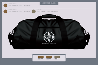 Duffle Bag, Naval Hospital Jacksonville ERSS, , Teamtime, Team time, sublimation, custom sports apparel, team uniforms, spirit wear, spiritwear, sports uniforms, custom shirts, team store, custom team store, fundraiser sports, apparel fundraiser