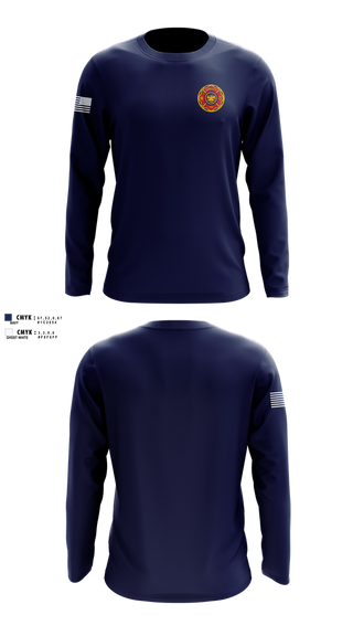 Long Sleeve Performance Shirt, Union City Fire & Emergency Services, Fire Department, Teamtime, Team time, sublimation, custom sports apparel, team uniforms, spirit wear, spiritwear, sports uniforms, custom shirts, team store, custom team store, fundraiser sports, apparel fundraiser