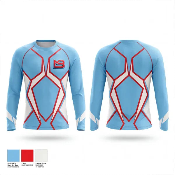 Long Sleeve Performance Shirt, Mikey Baseball, Baseball, Teamtime, Team time, sublimation, custom sports apparel, team uniforms, spirit wear, spiritwear, sports uniforms, custom shirts, team store, custom team store, fundraiser sports, apparel fundraiser
