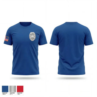 Old School Cotton Feel Shirt, , Police, Teamtime, Team time, sublimation, custom sports apparel, team uniforms, spirit wear, spiritwear, sports uniforms, custom shirts, team store, custom team store, fundraiser sports, apparel fundraiser