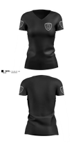 Houston Police Northeast Patrol Women's Short Sleeve V-neck Shirt - 15