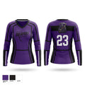 Windy City Reapers Women's Long Sleeve V-neck Shirt - 1