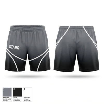 Stars Athletic Shorts With Pockets - 1