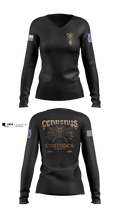 Cerberus Platoon C 3-6 69701442 Women's Long Sleeve V-neck Shirt - 4