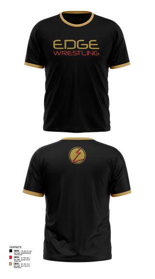 Short Sleeve Performance Shirt, Edge Wrestling, Wrestling, Teamtime, Team time, sublimation, custom sports apparel, team uniforms, spirit wear, spiritwear, sports uniforms, custom shirts, team store, custom team store, fundraiser sports, apparel fundraiser