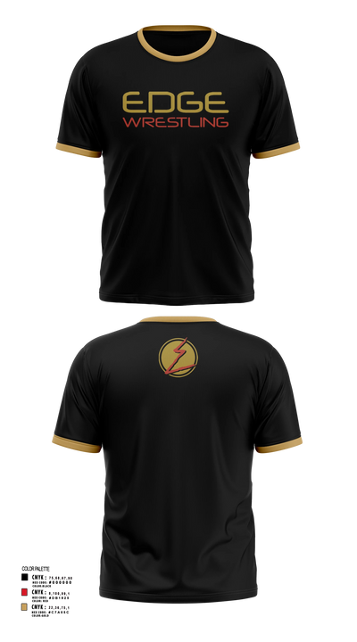 Edge Wrestling Short Sleeve Performance Shirt - 4