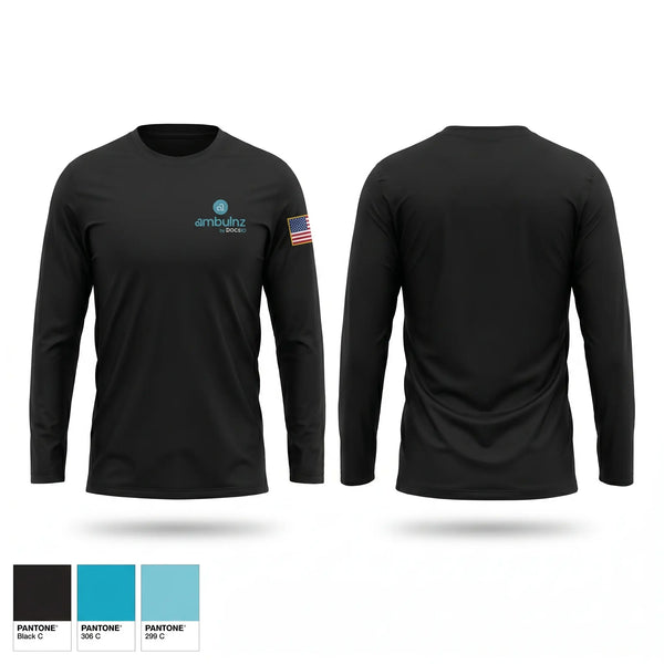 Long Sleeve Performance Shirt, Ambulnz, EMS/EMT, Teamtime, Team time, sublimation, custom sports apparel, team uniforms, spirit wear, spiritwear, sports uniforms, custom shirts, team store, custom team store, fundraiser sports, apparel fundraiser