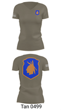 98th training div 48572159 Women's Short Sleeve V-neck Shirt - 68