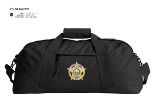 Duffle Bag, Pike County Sheriffs Office, Police, Teamtime, Team time, sublimation, custom sports apparel, team uniforms, spirit wear, spiritwear, sports uniforms, custom shirts, team store, custom team store, fundraiser sports, apparel fundraiser