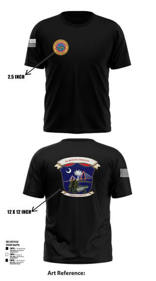 Short Sleeve Performance Shirt, 4th Medical Logistics, Marines, Teamtime, Team time, sublimation, custom sports apparel, team uniforms, spirit wear, spiritwear, sports uniforms, custom shirts, team store, custom team store, fundraiser sports, apparel fundraiser