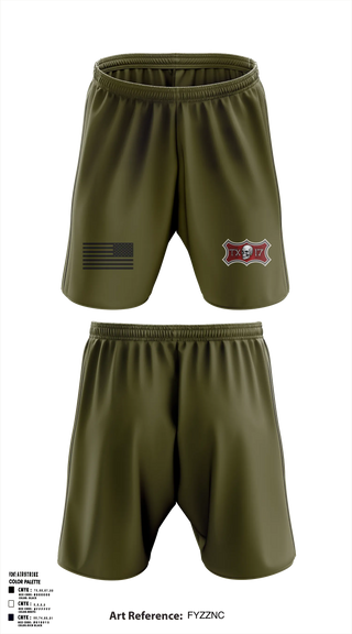Athletic Shorts With Pockets, VFW Riders Unit 17, Marines, Teamtime, Team time, sublimation, custom sports apparel, team uniforms, spirit wear, spiritwear, sports uniforms, custom shirts, team store, custom team store, fundraiser sports, apparel fundraiser