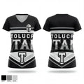 Toluca Baseball 65250990 Women's Short Sleeve V-neck Shirt - 1
