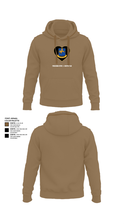 Freedom BTRY, 1-320th FAR 56639766 Hoodie - 11