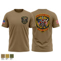 338th MED BDE 31574442 Old School Cotton Feel Shirt - 1