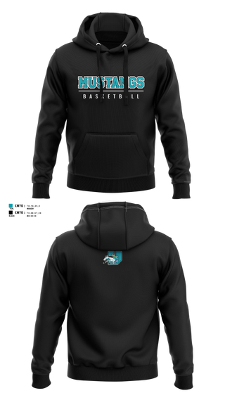 Hoodie, University prep arts and design mustangs, Men's Basketball, Teamtime, Team time, sublimation, custom sports apparel, team uniforms, spirit wear, spiritwear, sports uniforms, custom shirts, team store, custom team store, fundraiser sports, apparel fundraiser