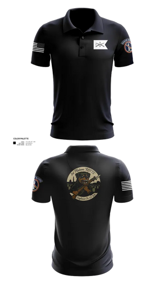 Short Sleeve Performance Polo, Doghouse 1st Platoon Rottweilers, , Teamtime, Team time, sublimation, custom sports apparel, team uniforms, spirit wear, spiritwear, sports uniforms, custom shirts, team store, custom team store, fundraiser sports, apparel fundraiser