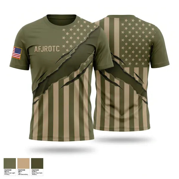 Short Sleeve Performance Shirt, Afjrotc, Air Force, Teamtime, Team time, sublimation, custom sports apparel, team uniforms, spirit wear, spiritwear, sports uniforms, custom shirts, team store, custom team store, fundraiser sports, apparel fundraiser