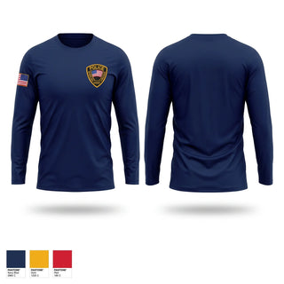 Long Sleeve Performance Shirt, Wheeling Police Department, Police, Teamtime, Team time, sublimation, custom sports apparel, team uniforms, spirit wear, spiritwear, sports uniforms, custom shirts, team store, custom team store, fundraiser sports, apparel fundraiser