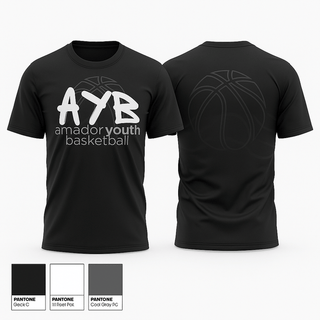 Old School Cotton Feel Shirt, Amador Youth Basketball, Men's Basketball, Teamtime, Team time, sublimation, custom sports apparel, team uniforms, spirit wear, spiritwear, sports uniforms, custom shirts, team store, custom team store, fundraiser sports, apparel fundraiser