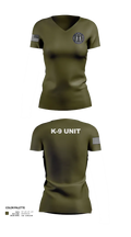 EPD K-9 87143983 Women's Short Sleeve V-neck Shirt - 22