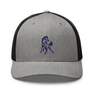 Belle Fourche Volleyball 78454655 Retro Trucker Hat | Yupoong 6606