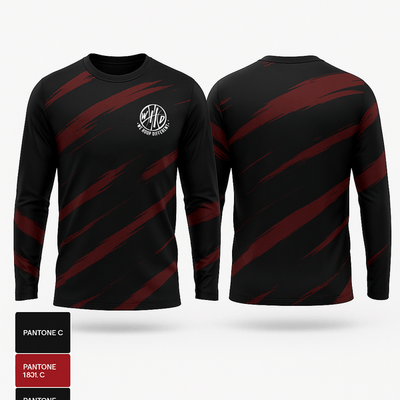 We Hoop Different  Long Sleeve Performance Shirt 1