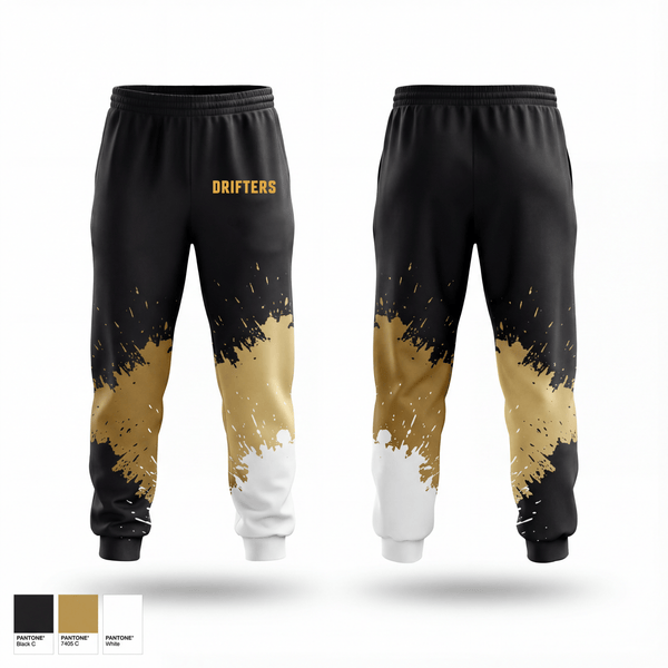 Sweatpants, Drifters, Softball, Teamtime, Team time, sublimation, custom sports apparel, team uniforms, spirit wear, spiritwear, sports uniforms, custom shirts, team store, custom team store, fundraiser sports, apparel fundraiser