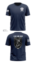 1-222 Aviaition Regiment 73134658 Short Sleeve Performance Shirt - 23
