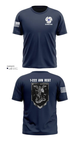 Short Sleeve Performance Shirt, 1-222 Aviaition Regiment, Army, Teamtime, Team time, sublimation, custom sports apparel, team uniforms, spirit wear, spiritwear, sports uniforms, custom shirts, team store, custom team store, fundraiser sports, apparel fundraiser
