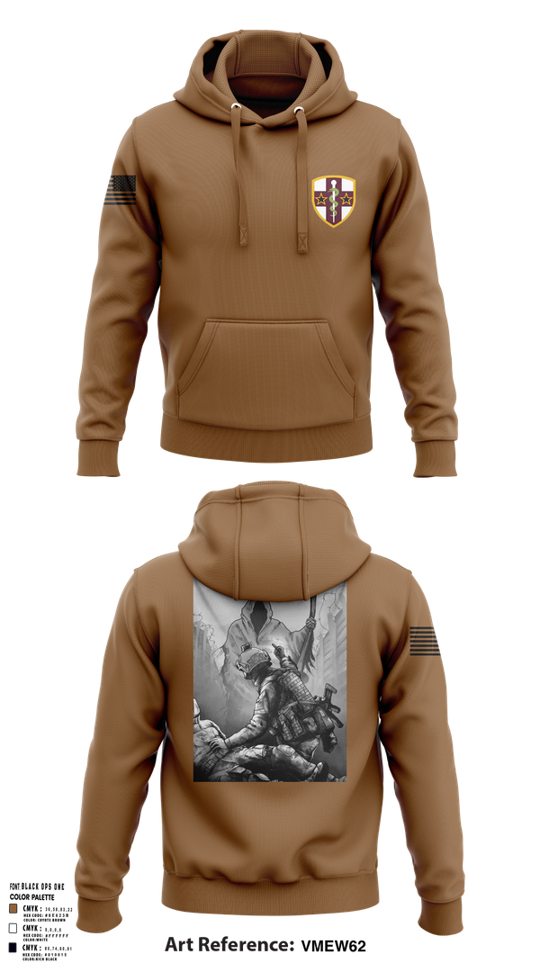 Hoodie, 7455th MORU, , Teamtime, Team time, sublimation, custom sports apparel, team uniforms, spirit wear, spiritwear, sports uniforms, custom shirts, team store, custom team store, fundraiser sports, apparel fundraiser
