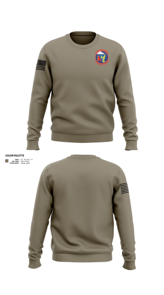 Crew Neck Sweatshirt, 90th Security Forces Squadron, Air Force, Teamtime, Team time, sublimation, custom sports apparel, team uniforms, spirit wear, spiritwear, sports uniforms, custom shirts, team store, custom team store, fundraiser sports, apparel fundraiser