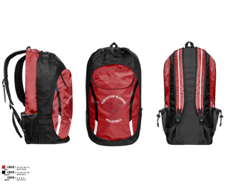 Gear Bag, Visitation Blazers Volleyball, Women's Volleyball, Teamtime, Team time, sublimation, custom sports apparel, team uniforms, spirit wear, spiritwear, sports uniforms, custom shirts, team store, custom team store, fundraiser sports, apparel fundraiser