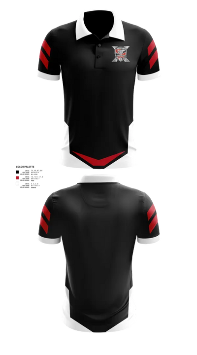 AYSO Region 1398 Arsenal 46301303 Short Sleeve Performance Polo - 21