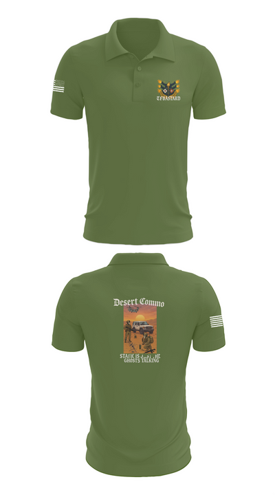 Task Force Bataan 77589925 Short Sleeve Performance Polo - 47