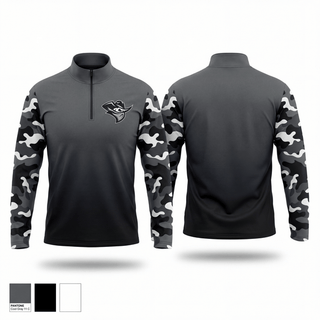 Quarter Zip Jacket, Houston Outlaws, Baseball, Teamtime, Team time, sublimation, custom sports apparel, team uniforms, spirit wear, spiritwear, sports uniforms, custom shirts, team store, custom team store, fundraiser sports, apparel fundraiser