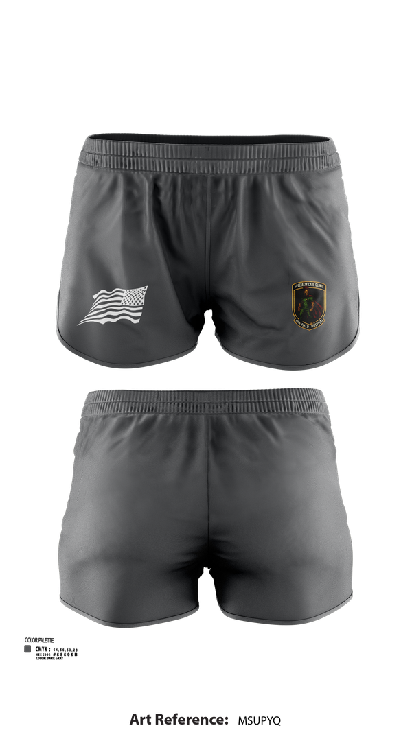 Ranger Panties, SCC 10th Field Hospital, , Teamtime, Team time, sublimation, custom sports apparel, team uniforms, spirit wear, spiritwear, sports uniforms, custom shirts, team store, custom team store, fundraiser sports, apparel fundraiser