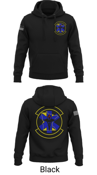 Hoodie, Civil Air Patrol Minnesota Wing Health Service, Air Force, Teamtime, Team time, sublimation, custom sports apparel, team uniforms, spirit wear, spiritwear, sports uniforms, custom shirts, team store, custom team store, fundraiser sports, apparel fundraiser