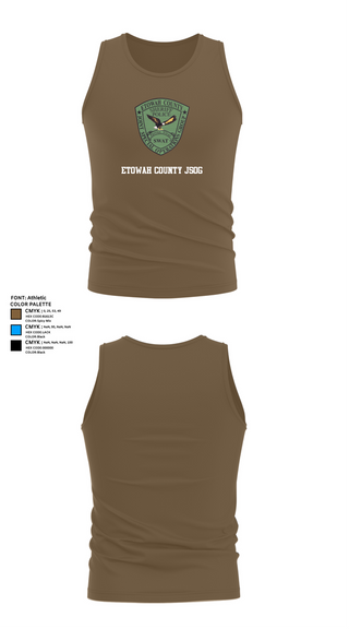 Tank Top, Etowah County JSOG, , Teamtime, Team time, sublimation, custom sports apparel, team uniforms, spirit wear, spiritwear, sports uniforms, custom shirts, team store, custom team store, fundraiser sports, apparel fundraiser
