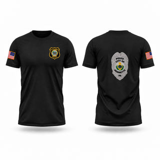 Short Sleeve Performance Shirt, Jeannette PD, Police, Teamtime, Team time, sublimation, custom sports apparel, team uniforms, spirit wear, spiritwear, sports uniforms, custom shirts, team store, custom team store, fundraiser sports, apparel fundraiser