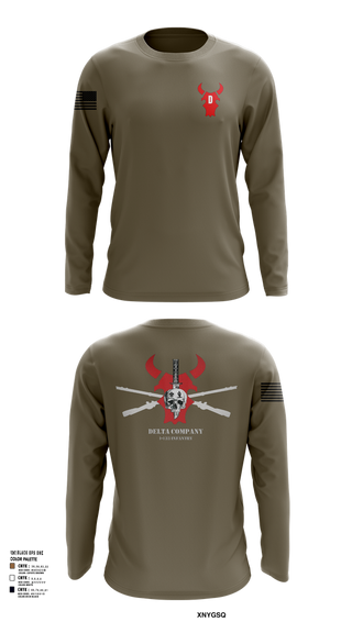 Long Sleeve Performance Shirt, D Co 1-133 IN, , Teamtime, Team time, sublimation, custom sports apparel, team uniforms, spirit wear, spiritwear, sports uniforms, custom shirts, team store, custom team store, fundraiser sports, apparel fundraiser